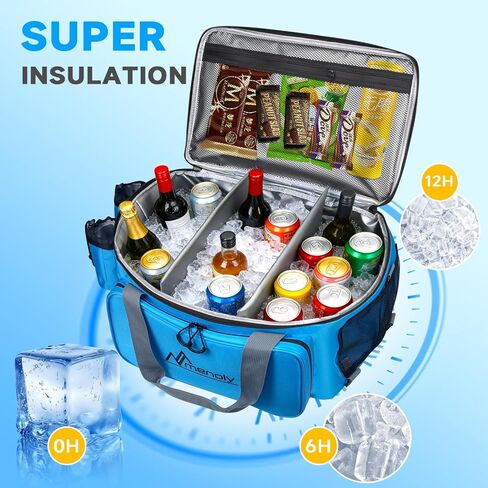 MENOLY Paddle Board Accessories Cooler, 28L Sup Kayak Deck Cooler Bag Fit 36 Cans with Waterproof Phone Pouch, Adjustable Strap, Bottle Opener for Paddleboarding, Kayaking, Camping in Kuwait