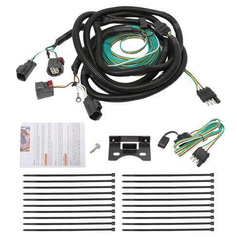 Custom Towed-Vehicle RV Wiring Harness Compatible with Select Wrangler TJ 1998-2006, for Dinghy Towing #58902 in Saudi Arabia