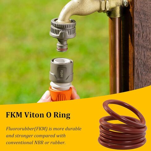 396 PCS SAE FKM Viton O Ring Assortment Kit, 30 Sizes Viton O-Ring Kit, Shore 75A Durometer, Metric O Ring Kit for Cylinders, Hydraulic, Automotive, Engine and Plumbing Repair in Kuwait