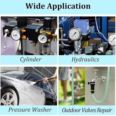 396 PCS SAE FKM Viton O Ring Assortment Kit, 30 Sizes Viton O-Ring Kit, Shore 75A Durometer, Metric O Ring Kit for Cylinders, Hydraulic, Automotive, Engine and Plumbing Repair in Kuwait