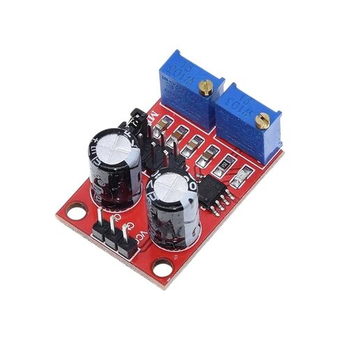 NE555 Pulse Frequency Duty Cycle Adjustable Module Square Wave 5V-12V Signal Generator for Artduino Smairt Car New 2026 Electronic & Accessories in Saudi Arabia