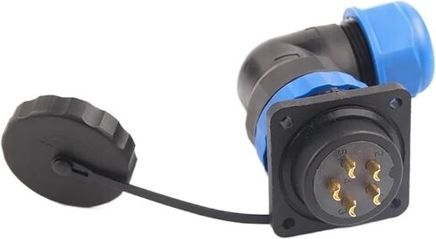 SP28 موصلات ذكر وأنثى 4 ثقوب مربعة 2-26 دبابيس مقبس لحام (SPW28-5S) in Kuwait