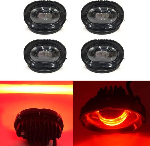 [4 Pack] LED Forklift Lights Blue Straight Line Forklift Safety Light Warehouse Working Area Warning Lights(Blue 4 Pack) in Kuwait