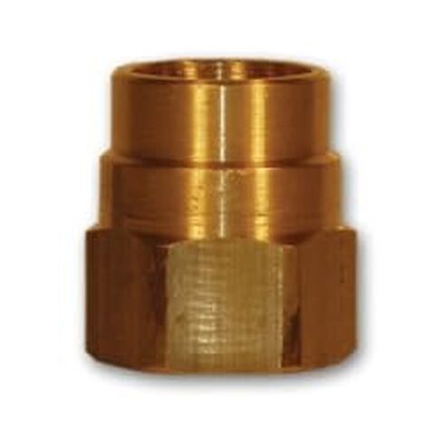 صامولة نهاية خرطوم HE61-8، 1/2 بوصة خرطوم شائك، نحاس (3 عبوات) in Saudi Arabia