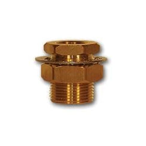 MID-America Fittings 207ACBH-2LN Locknut, 1/8 in FPT, Brass (5 Pack) in Saudi Arabia