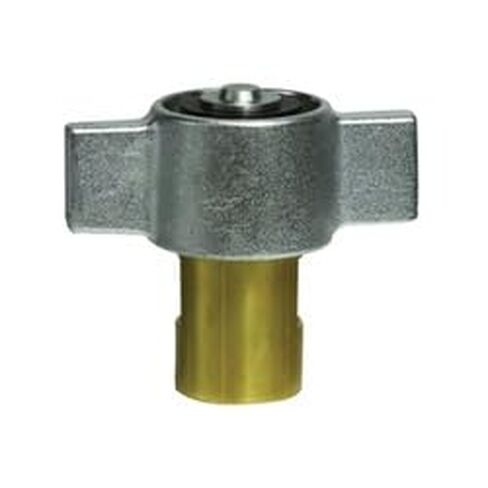 61150 Quick Disconnect Wingnut Coupler, 1/2 in FNPT x 1/2 in FNPT, Brass in Saudi Arabia