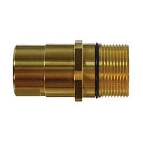 61053 Wingnut Nipple, 1 in FNPT, Brass in Saudi Arabia