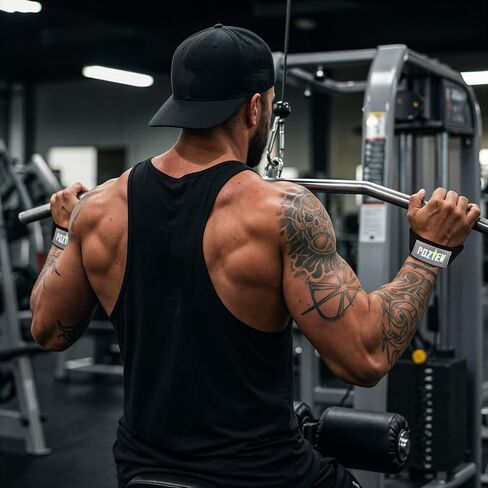 Lifting Straps for Weightlifting, Deadlifts & Pull-Ups – Non-Slip, Heavy-Duty Wrist Strap for Men & Women - 18" Cotton Gym Workouts Straps with Neoprene Padding for Powerlifting, Bodybuilding, Strength Training (Pair) in Kuwait