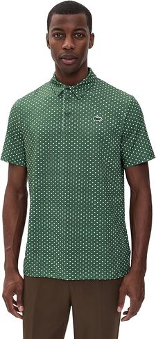 Lacoste Men's Printed Performance Polo in Saudi Arabia