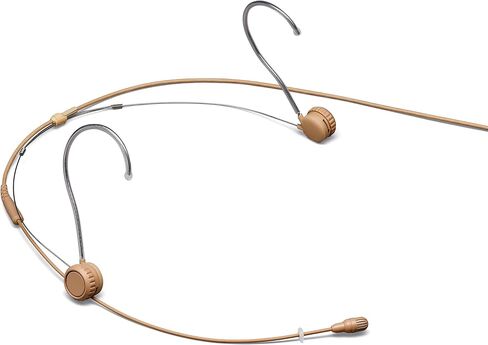 Shure TwinPlex TH53T/O-MTQG Omnidirectional Headset Microphone with TA4F Connector - Tan in Saudi Arabia