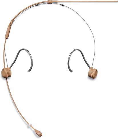 Shure TwinPlex TH53T/O-MTQG Omnidirectional Headset Microphone with TA4F Connector - Tan in Saudi Arabia