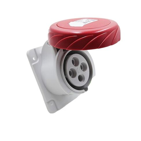 PKF16G734 415V Waterproof Concealed Straight Industrial Socket (16A 6h IP67 4P red) in Kuwait