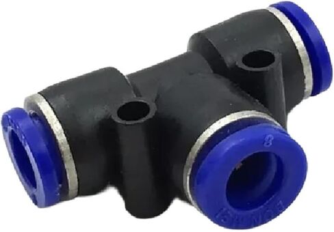 PE PY4 6 8 10 12mm T Y Shaped 3 Way Port Pneumatic Pipe Connector Tube Hose Fittings 30/50Pcs(Py12,30pcs) in Saudi Arabia