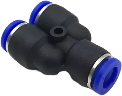 PE PY4 6 8 10 12mm T Y Shaped 3 Way Port Pneumatic Pipe Connector Tube Hose Fittings 30/50Pcs(Py12,30pcs) in Saudi Arabia
