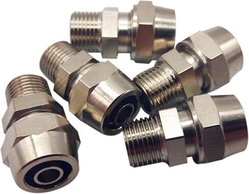 موصل سريع خرطوم أنبوب موصلات OD Pc 4 6 8 10 12 16 مللي متر الموضوع-m5 M6 1/8 3/8 1/2 "1/4" تجهيزات أنابيب هوائية 1 قطعة (PC10-02) in Kuwait