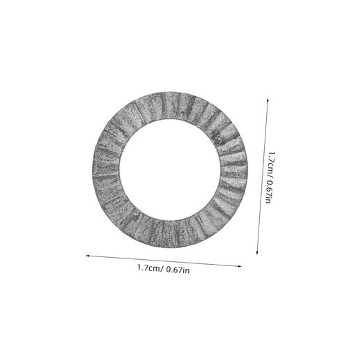 20 قطعة من غسالة القفل المصنوعة من الفولاذ المنغنيز، مثبتات عالية القوة للبراغي والمسامير، تصميم مزدوج للتوصيلات الآمنة، التطبيقات الثقيلة in Kuwait