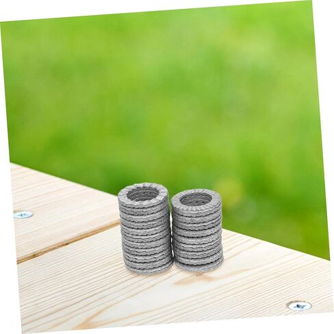 20 قطعة من غسالة القفل المصنوعة من الفولاذ المنغنيز، مثبتات عالية القوة للبراغي والمسامير، تصميم مزدوج للتوصيلات الآمنة، التطبيقات الثقيلة in Kuwait