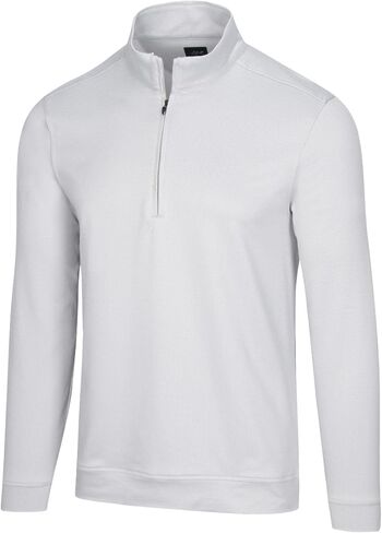 Greg Norman Voyage 1/4 Zip Shark Grey Outerwear Men XL in Saudi Arabia