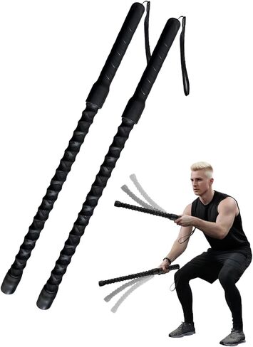 Basan Ropeless Battle Rope for Home Gym,Heave Duty Home Gym cordless Battle Rope for Advanced Fitness Training, Low-Impact Cardio Training Durable Core Strength Arm Muscle Builder Ropes in Saudi Arabia