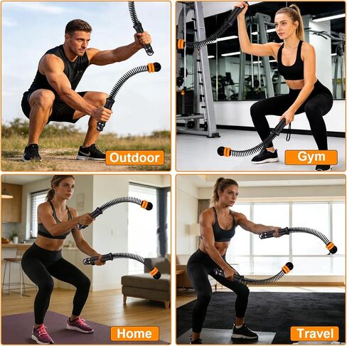 Ropeless Battle Ropes Adjustable Weight, Portable Cordless Battle Ropes for Home Gym, High Calorie Burn for Men & Women, Fitness Equipment for HIIT & Low-Impact Aerobic Training in Saudi Arabia