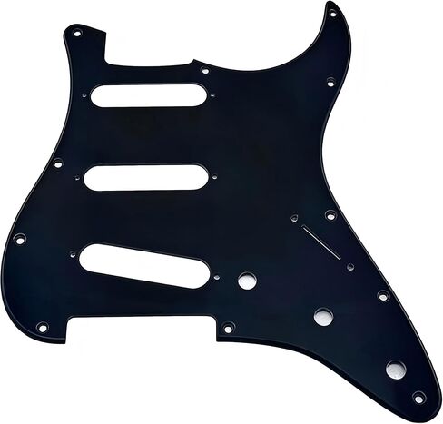 Standard Stratocaster SSS Electric Guitar Pickguard Start Pick Guard Scratch Plate for Fender USA/Mexican Model Style 11-Hole (Clear) in Saudi Arabia