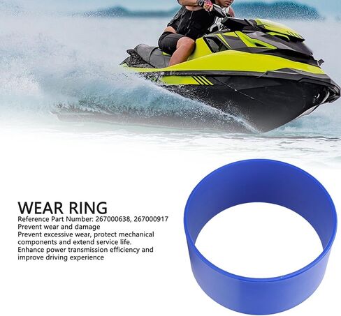 حلقة ارتداء Ciciglow 161 مم، بديلة لقارب Sea Doo Jetboat لـ SE 1 x 215 1503 2012 لـ SE 1 x 260 1503 2012 حلقة ارتداء بحرية 267000638، 267000917 in Saudi Arabia