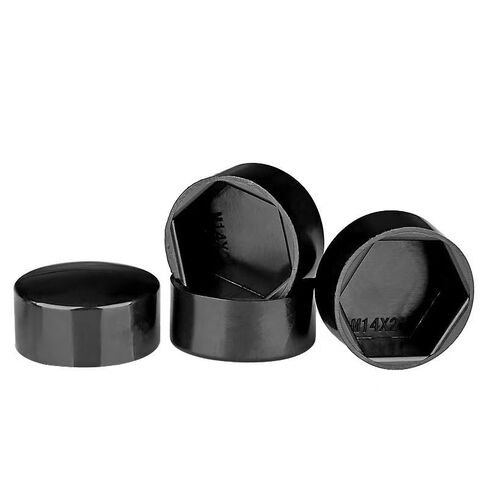 Rubber Pipe Cover,Flush Type Hole Plugs,20 Pcs Hex Nut Cover,M4~M30 Bolt Crew Cut Caps Covers, Hexagon Screw Short Head Decorative Cap Covers The Cover(White,M12*18 * 12mm) in Saudi Arabia