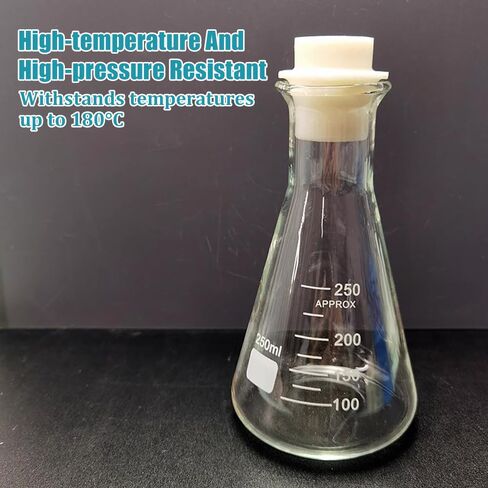 Silicone Stopper for Flasks Glass Volumetric Flask Stopper Conical Stopper Laboratory in Kuwait