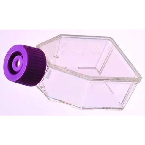 قارورة زراعة الخلايا VWR 10062-870 مع غطاء قياسي، سعة 25 مل (عبوة من 200 قطعة) in Kuwait