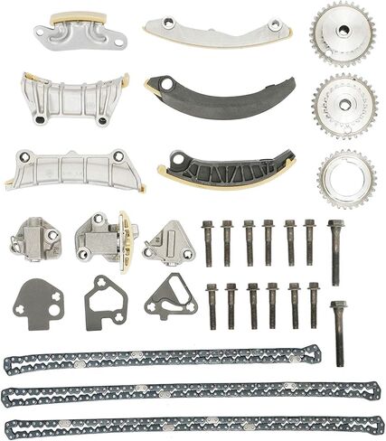 9-0753S 3.6 3.0 2.8 V8 Engine Timing Chain Set Compatible with 2006-2016 Chevrolet Captiva Sport Equinox GMC Terrain Cadillac Cts Buick Lacrosse Pontiac Saturn Saab Suzuki Replaces# 9-0753sx in Saudi Arabia