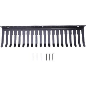 حامل منظم لإدارة الكابلات من Yosoo، شماعة من الفولاذ الكربوني شديدة التحمل مثبتة على الحائط مع فتحات 5.5 مم 9.5 مم لكابلات موسيقى الجيتار والكمبيوتر XLR in Kuwait