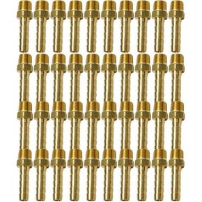 40pcs Hose Barb Fittings 1/4"(6mm) Barb To 1/8" Male Thread Air Hose Fitting in Kuwait