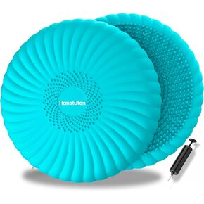 Wobble Cushion Core Balance Disc, Wiggle Seat for Sensory Kids to Stay Focused, Non-slip Balance Pads with Inflation Pump for Physical Therapy & Core Strength in Saudi Arabia