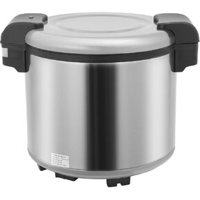 23L / 6 Gal Commercial Rice Warmer, 110V Electric Food Warmer with 3D Heating for Rice, Soup & Porridge, 105W Energy Efficient, for Buffet, Restaurant, Party, Non-Stick Inner Pot in Saudi Arabia