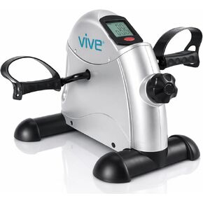 Vive Under Under Desk Bike Pedal Erickiser - Perdler Pertyry Steries Exercy - تأثير منخفض ، دراجة دورة مصغرة محمولة لأقل مكتبك - للذراع أو القدم - آلة معدات صغيرة صغيرة على الجلوس in Kuwait