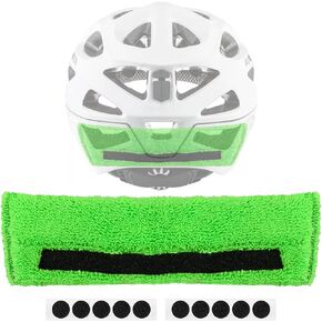 عصابة رأس لخوذة الدراجة، بطانة عرق لخوذة ركوب الدراجات، عصابة رأس قابلة للغسل لركوب الدراجات الجبلية أو ركوب الدراجات على الطرق أو أي ركوب الدراجات، أخضر in Kuwait