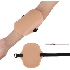 وسادة تدريب على الحقن داخل الأدمة، مجموعة تدريب على حقن معرف الهوية يمكن ارتداؤها لاختبار السل، محاكي جلدي واقعي لطلاب التمريض والتدريب الطبي in Kuwait