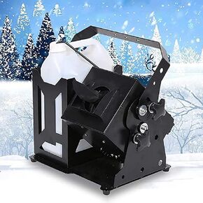 600W Portable Snow Machine with Remote Control, Snow Effects, Suitable for Stage Effects, Christmas, Weddings, Parties. in Saudi Arabia