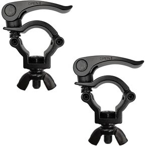 1-1/4-1-3/8 بوصة سريعة الإصدار المرحلة ضوء المشبك الجمالون المشابك الثقيلة 165lbs إضاءات دي جي المشابك تناسب الأنابيب OD 32-35 مللي متر F24 2 حزمة in Kuwait