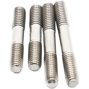 Double End Threaded Screw Rod Double End Thread Rod M3 M4 M5 M6 M8 304 A2 Stainless Steel Headless Stud Bolts Screw Rod Tooth Stick Dual Head Threaded Bar(40mm,M8 2pcs) in Saudi Arabia