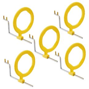 PER4MANCE Dental X-Ray Indicator Arms and Aiming Rings for Posterior Imaging, Pack of 5, Yellow, Fully Autoclavable in Kuwait