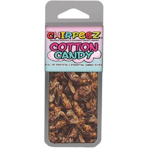 بيك باغز كريكيتس بنكهة حلوى القطن! حشرات الشيربيز الصالحة للأكل يتم تربيتها للاستهلاك البشري in Kuwait