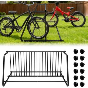 10 رف الدراجة 61 بوصة الثقيلة مزدوجة الجانب شبكة الدراجة حامل مسحوق المغلفة الصلب دراجة موقف للسيارات المرآب المدرسة ساحة الشارع الاستخدام التجاري في الهواء الطلق in Kuwait