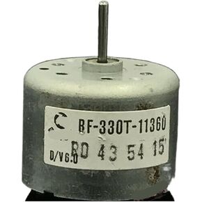 RF-330T-11360 Mini 24 مللي متر محرك المغزل الكهربائي المستدير تيار مستمر 5 فولت 6 فولت محرك المغزل 1.5 مللي متر رمح in Kuwait