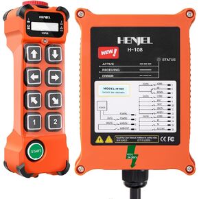 رافعة لاسلكية للتحكم عن بعد الصناعية رافعة علوية رافعة جسرية تحكم 8 قناة زر الارسال واستقبال 24 فولت 36 فولت 110 فولت 220 فولت in Kuwait