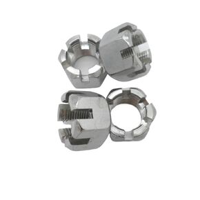 Hexagon Slotted Nut GB6181 304 Stainless Steel Hex Slotted Nuts M42 M45 M48 M64(M45x4.5x45) in Saudi Arabia