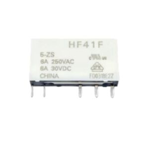 (5pcs) Electromagnetic Relay HF41F 5 12 24-ZS 5 pins HF41F-12-ZS 6A 5V 12V 24V 1 Open 1 Closed HF41F-24-ZS Plug-in Type (HF41F-24-ZS) in Saudi Arabia