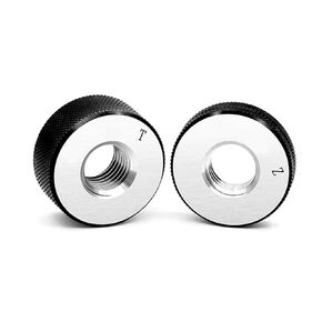 2 قطعة/مجموعة قياس حلقة الخيط تمرير وإيقاف متري 6h M4-M60 درجة الخيط 0.5(M13X0.5 6h) in Kuwait