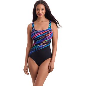 ملابس سباحة نسائية Mimi Flamingo Shape Solver Sport Wave Power Scoopneck قطعة واحدة in Kuwait