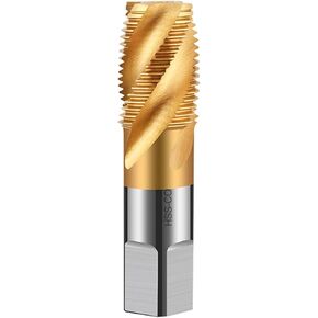 TIN HSS-CO Tapered Pipe thread Tap american HSSE Spiral Flute screw taps G NPT 1/8 1/4 3/8 3/4 1/2 G3/4 NPT1/4 G1-11 in Saudi Arabia